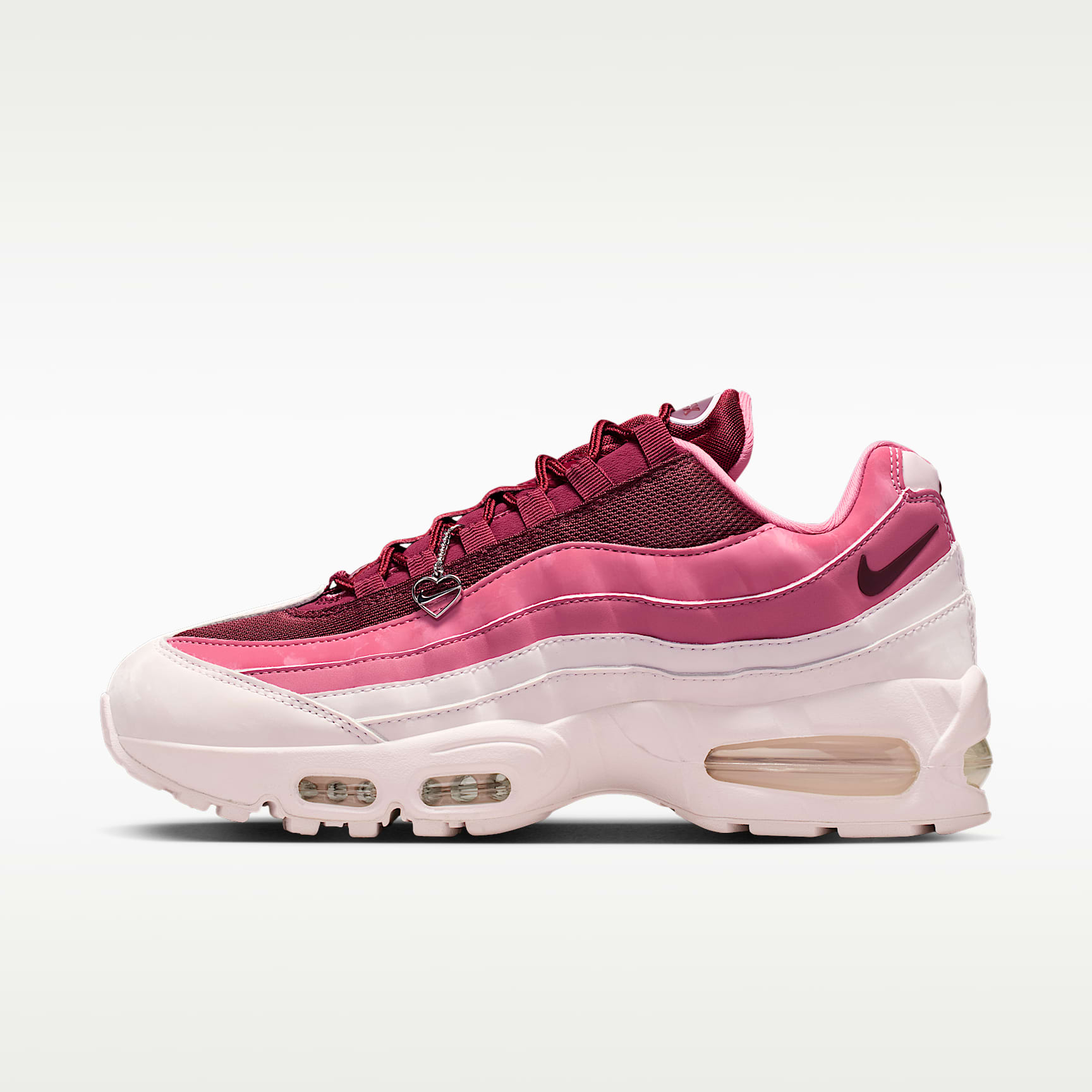 Nike Air Max 95 Big Bubble 'Valentine's Day' Women's Shoes. Nike ID